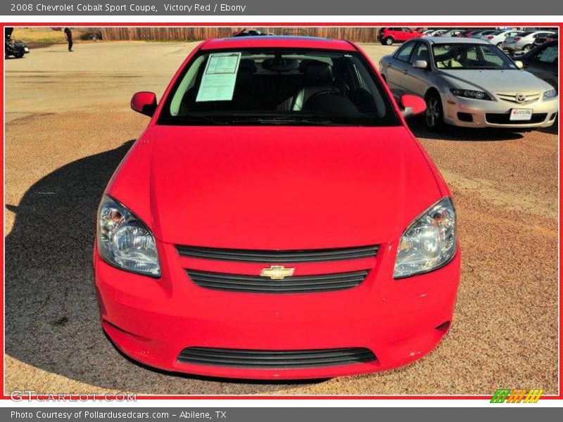 Victory Red / Ebony 2008 Chevrolet Cobalt Sport Coupe