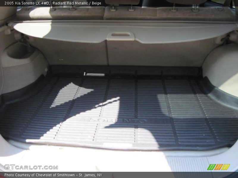 Radiant Red Metallic / Beige 2005 Kia Sorento LX 4WD