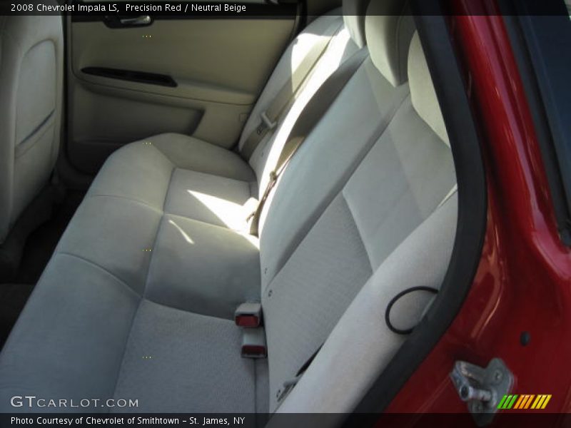 Precision Red / Neutral Beige 2008 Chevrolet Impala LS