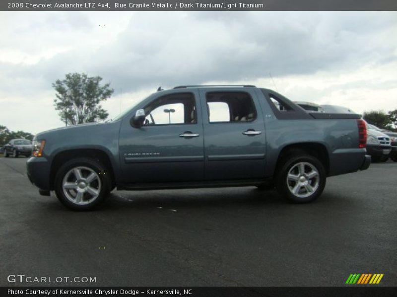  2008 Avalanche LTZ 4x4 Blue Granite Metallic