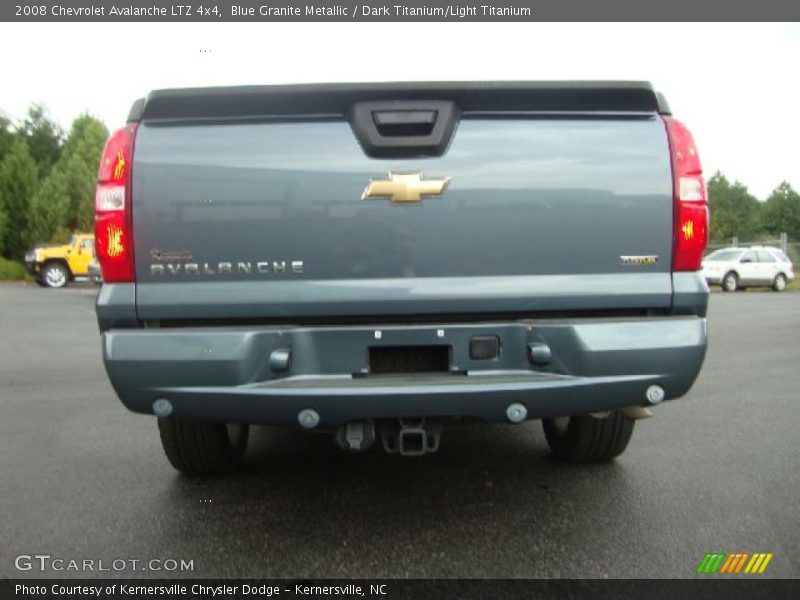 Blue Granite Metallic / Dark Titanium/Light Titanium 2008 Chevrolet Avalanche LTZ 4x4