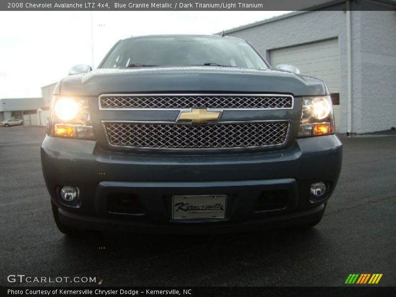 Blue Granite Metallic / Dark Titanium/Light Titanium 2008 Chevrolet Avalanche LTZ 4x4