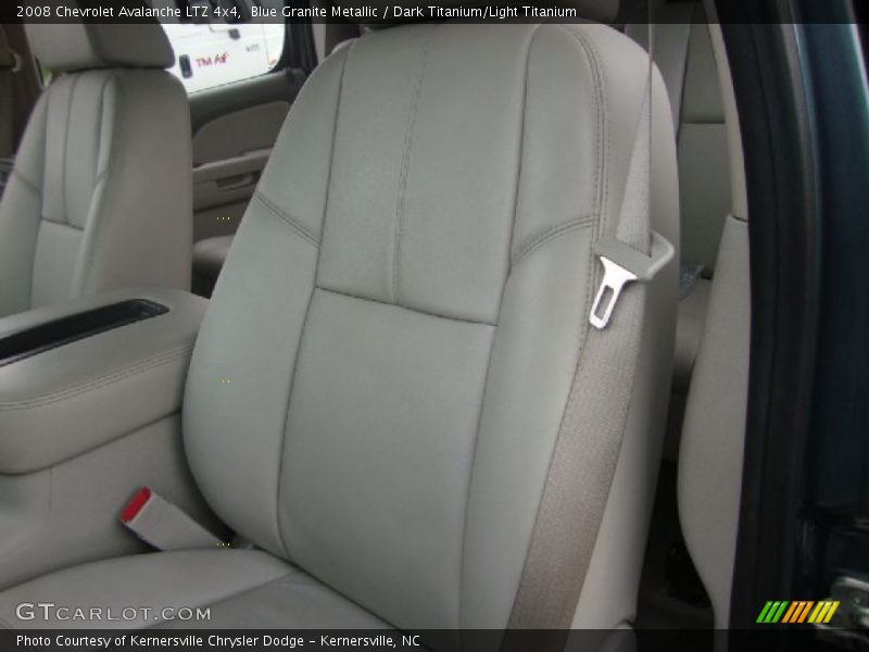 Blue Granite Metallic / Dark Titanium/Light Titanium 2008 Chevrolet Avalanche LTZ 4x4