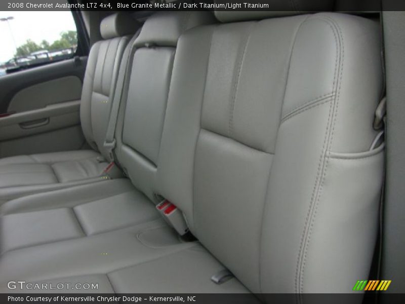 Blue Granite Metallic / Dark Titanium/Light Titanium 2008 Chevrolet Avalanche LTZ 4x4