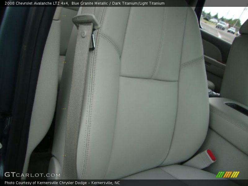 Blue Granite Metallic / Dark Titanium/Light Titanium 2008 Chevrolet Avalanche LTZ 4x4