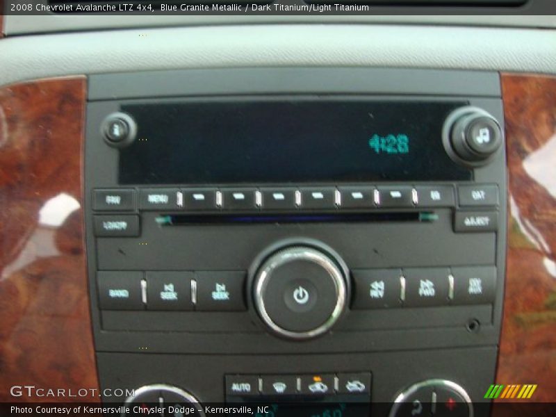 Blue Granite Metallic / Dark Titanium/Light Titanium 2008 Chevrolet Avalanche LTZ 4x4