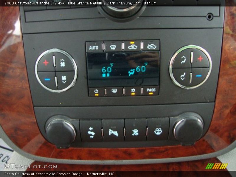 Blue Granite Metallic / Dark Titanium/Light Titanium 2008 Chevrolet Avalanche LTZ 4x4