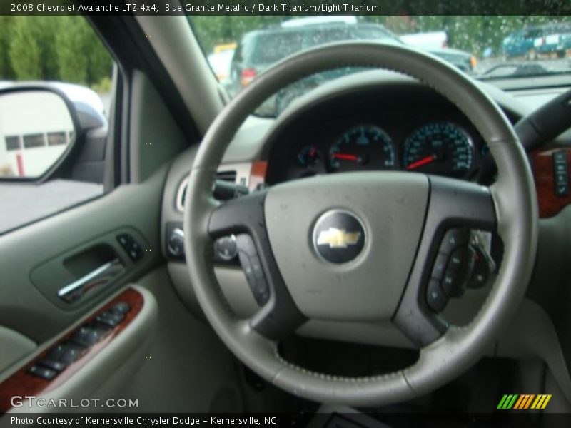 Blue Granite Metallic / Dark Titanium/Light Titanium 2008 Chevrolet Avalanche LTZ 4x4