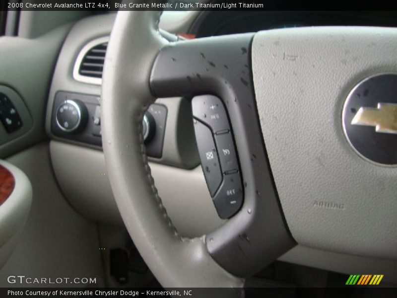 Blue Granite Metallic / Dark Titanium/Light Titanium 2008 Chevrolet Avalanche LTZ 4x4