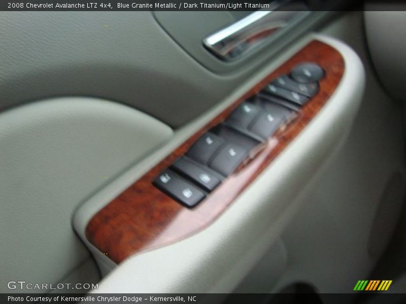 Blue Granite Metallic / Dark Titanium/Light Titanium 2008 Chevrolet Avalanche LTZ 4x4