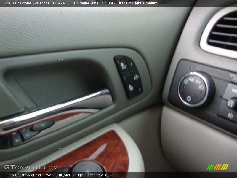Blue Granite Metallic / Dark Titanium/Light Titanium 2008 Chevrolet Avalanche LTZ 4x4