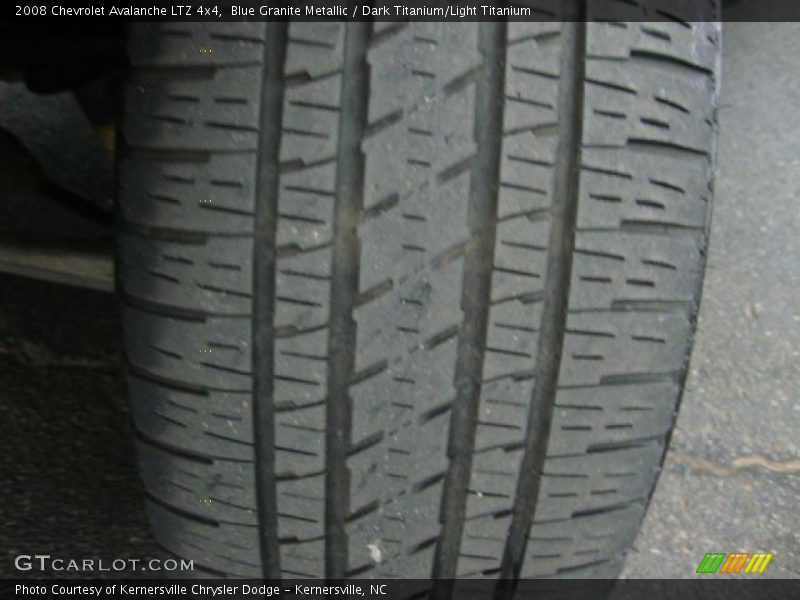 Blue Granite Metallic / Dark Titanium/Light Titanium 2008 Chevrolet Avalanche LTZ 4x4