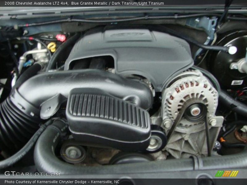 Blue Granite Metallic / Dark Titanium/Light Titanium 2008 Chevrolet Avalanche LTZ 4x4