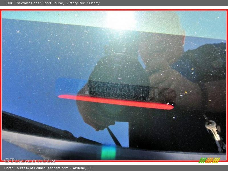 Victory Red / Ebony 2008 Chevrolet Cobalt Sport Coupe