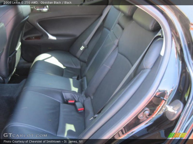Obsidian Black / Black 2008 Lexus IS 250 AWD