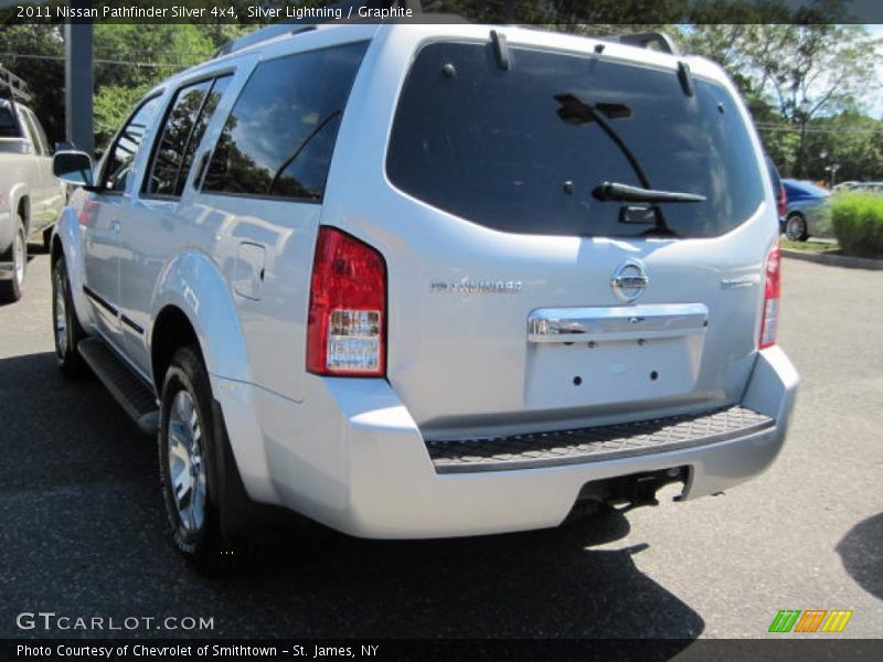Silver Lightning / Graphite 2011 Nissan Pathfinder Silver 4x4
