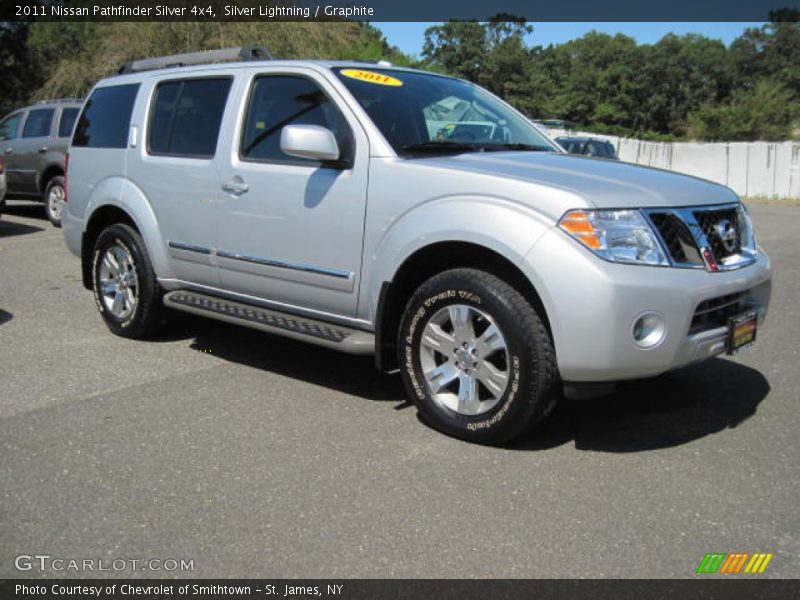 Silver Lightning / Graphite 2011 Nissan Pathfinder Silver 4x4