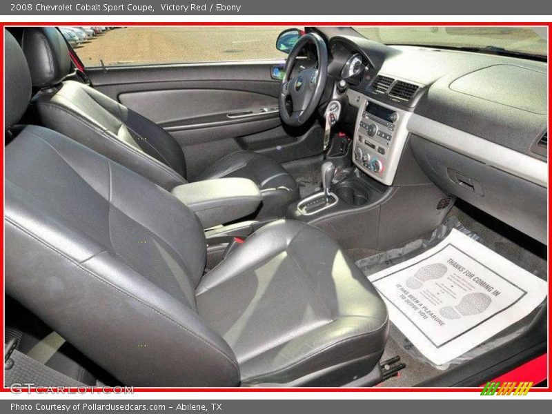 Victory Red / Ebony 2008 Chevrolet Cobalt Sport Coupe