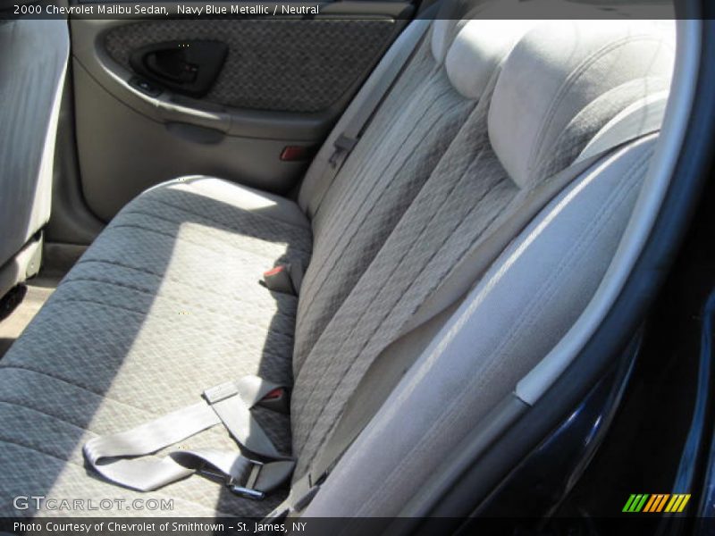 Navy Blue Metallic / Neutral 2000 Chevrolet Malibu Sedan