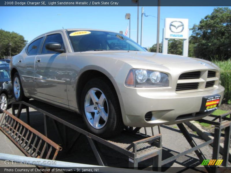 Light Sandstone Metallic / Dark Slate Gray 2008 Dodge Charger SE