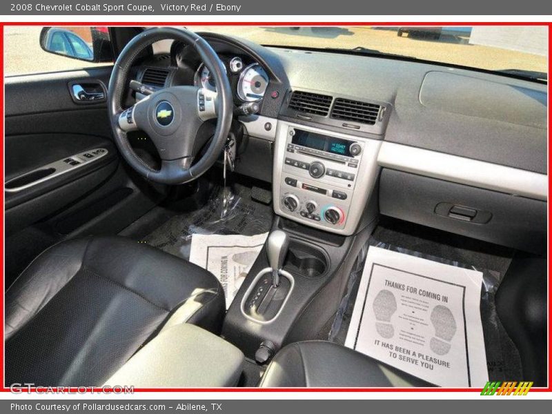 Victory Red / Ebony 2008 Chevrolet Cobalt Sport Coupe
