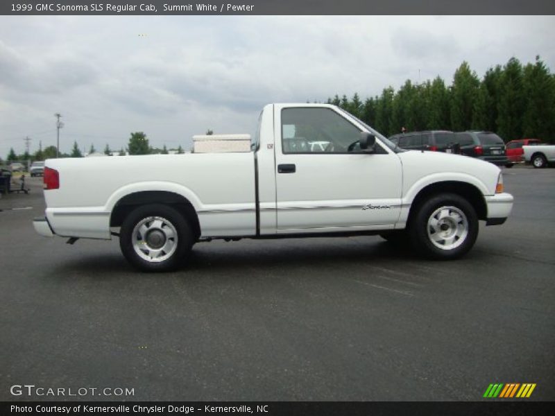  1999 Sonoma SLS Regular Cab Summit White