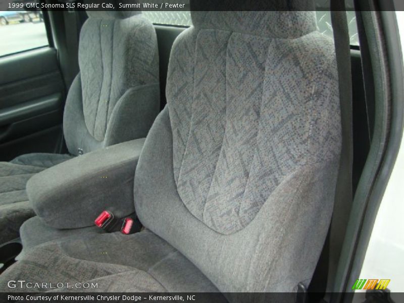  1999 Sonoma SLS Regular Cab Pewter Interior