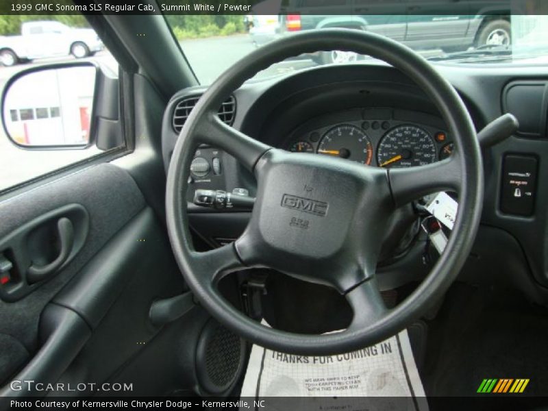 Summit White / Pewter 1999 GMC Sonoma SLS Regular Cab