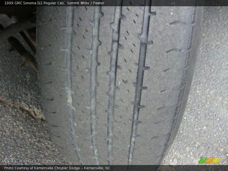 Summit White / Pewter 1999 GMC Sonoma SLS Regular Cab