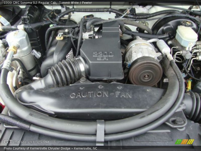  1999 Sonoma SLS Regular Cab Engine - 2.2 Liter OHV 8-Valve 4 Cylinder