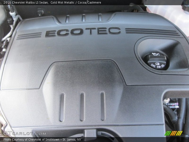 Gold Mist Metallic / Cocoa/Cashmere 2010 Chevrolet Malibu LS Sedan