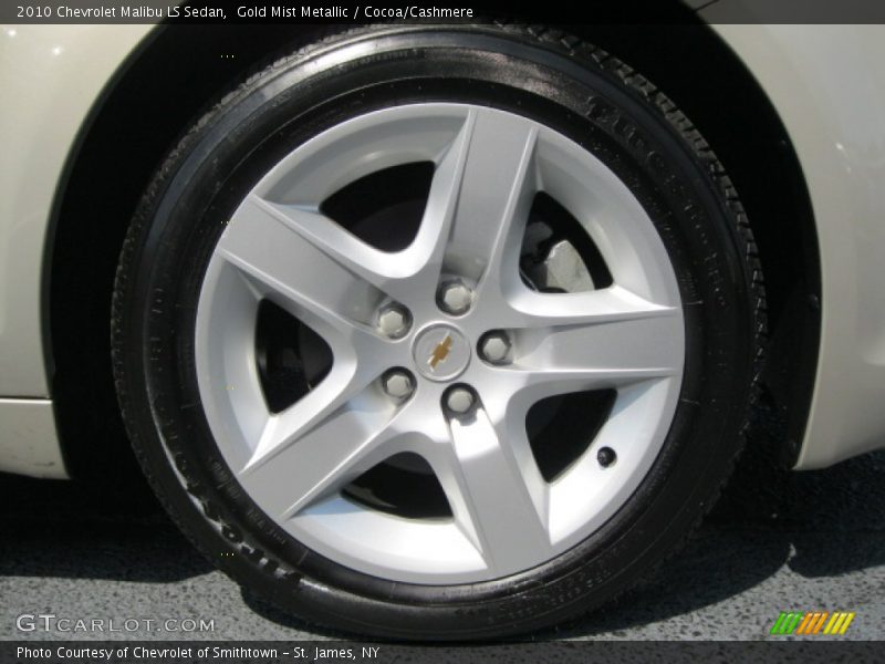 Gold Mist Metallic / Cocoa/Cashmere 2010 Chevrolet Malibu LS Sedan