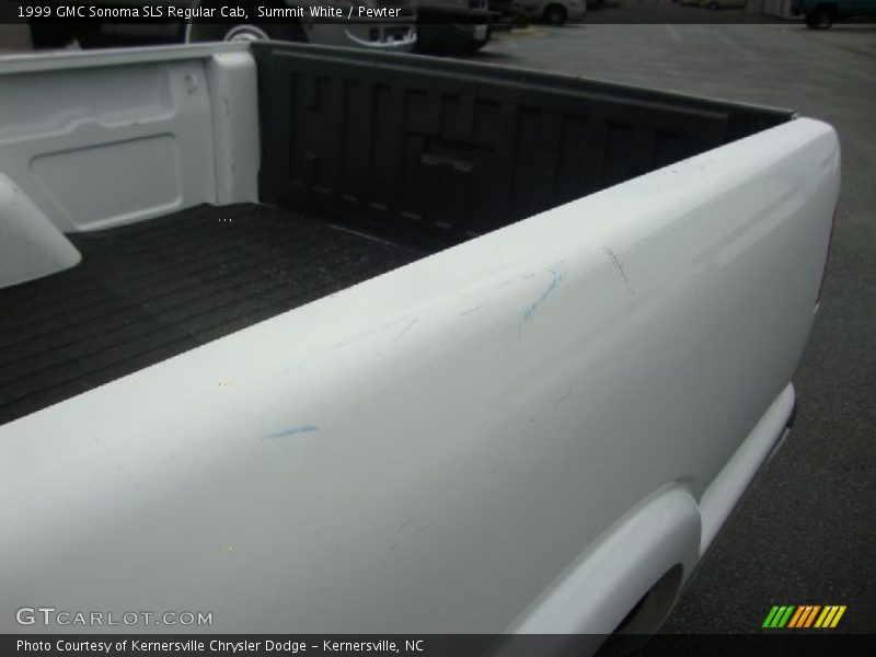 Summit White / Pewter 1999 GMC Sonoma SLS Regular Cab