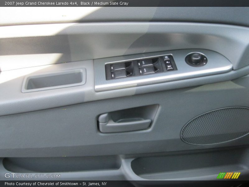 Black / Medium Slate Gray 2007 Jeep Grand Cherokee Laredo 4x4