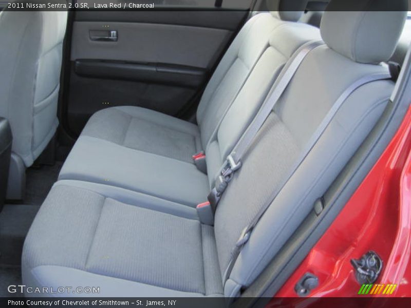 Lava Red / Charcoal 2011 Nissan Sentra 2.0 SR