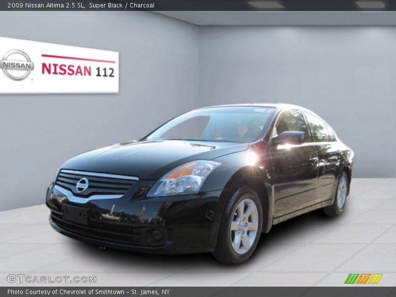 Super Black / Charcoal 2009 Nissan Altima 2.5 SL