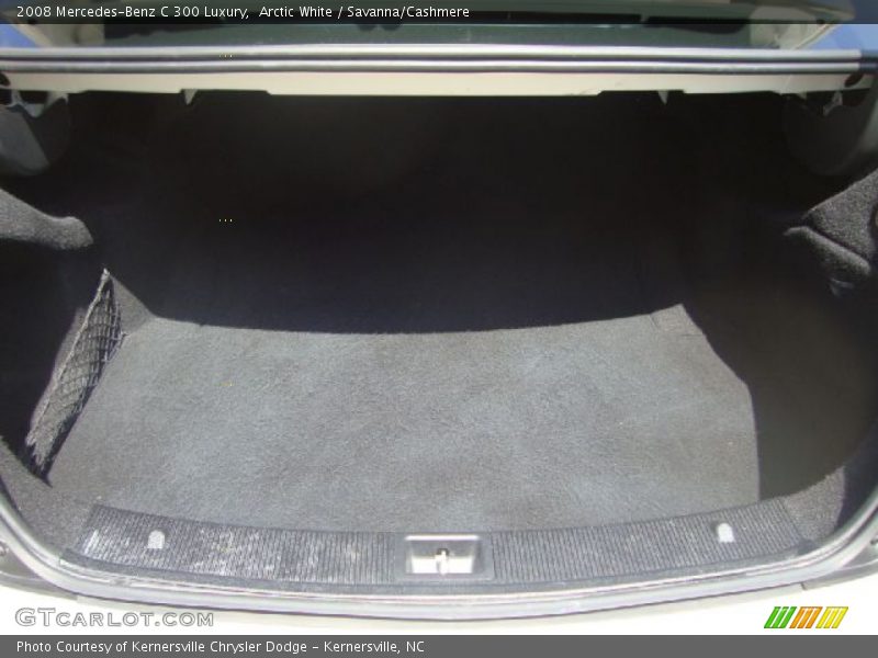 Arctic White / Savanna/Cashmere 2008 Mercedes-Benz C 300 Luxury
