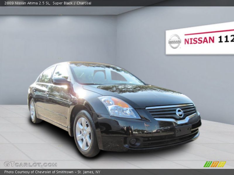 Super Black / Charcoal 2009 Nissan Altima 2.5 SL