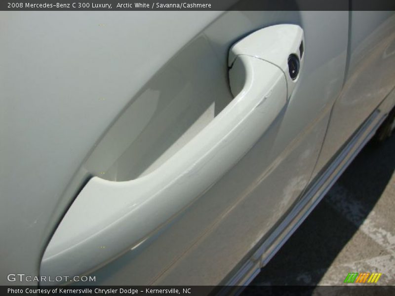 Arctic White / Savanna/Cashmere 2008 Mercedes-Benz C 300 Luxury