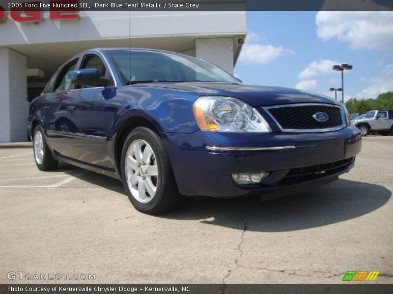 Dark Blue Pearl Metallic / Shale Grey 2005 Ford Five Hundred SEL