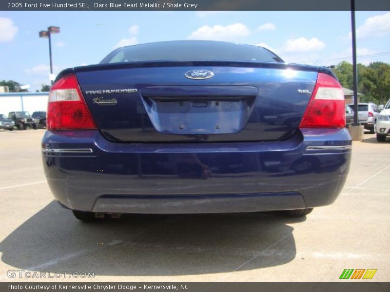 Dark Blue Pearl Metallic / Shale Grey 2005 Ford Five Hundred SEL