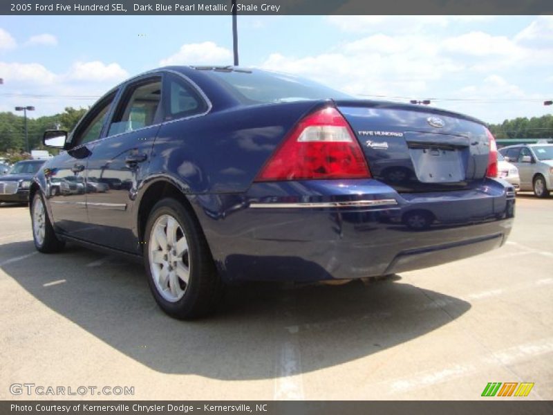 Dark Blue Pearl Metallic / Shale Grey 2005 Ford Five Hundred SEL