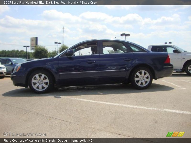 Dark Blue Pearl Metallic / Shale Grey 2005 Ford Five Hundred SEL