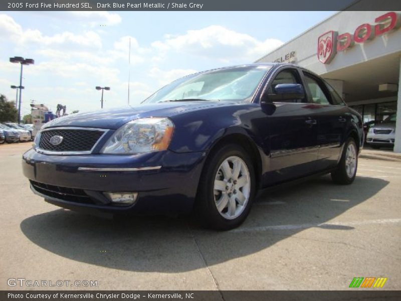 Dark Blue Pearl Metallic / Shale Grey 2005 Ford Five Hundred SEL
