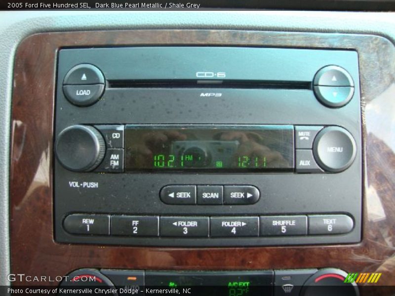 Dark Blue Pearl Metallic / Shale Grey 2005 Ford Five Hundred SEL