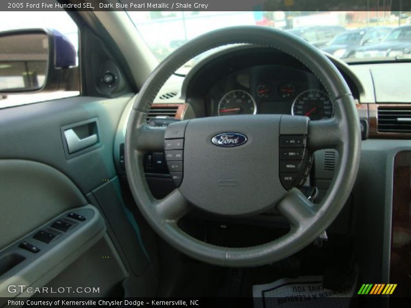 Dark Blue Pearl Metallic / Shale Grey 2005 Ford Five Hundred SEL