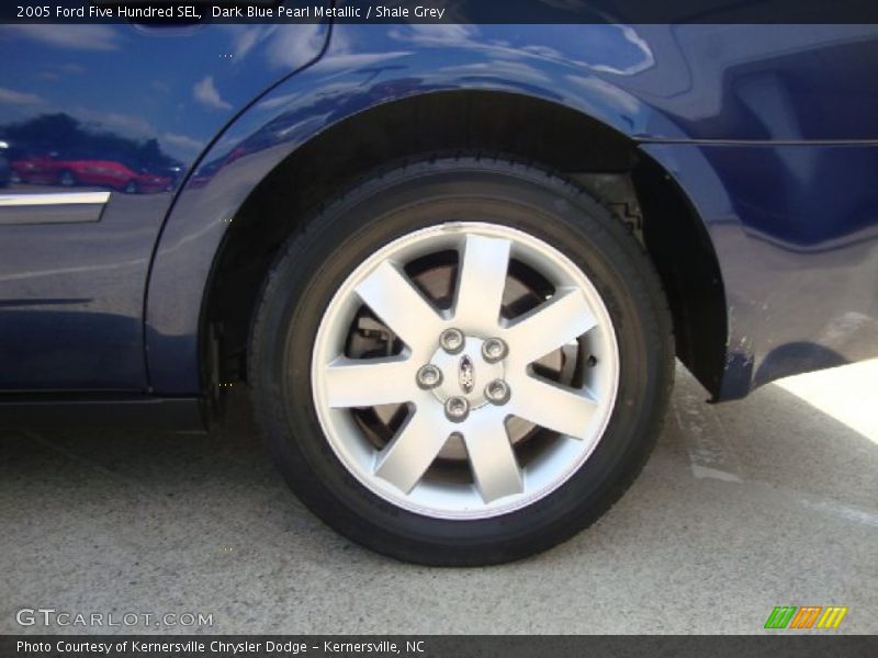 Dark Blue Pearl Metallic / Shale Grey 2005 Ford Five Hundred SEL