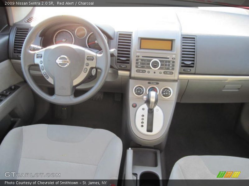 Red Alert / Charcoal 2009 Nissan Sentra 2.0 SR