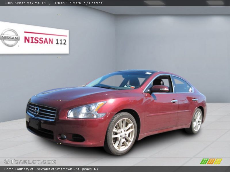 Tuscan Sun Metallic / Charcoal 2009 Nissan Maxima 3.5 S