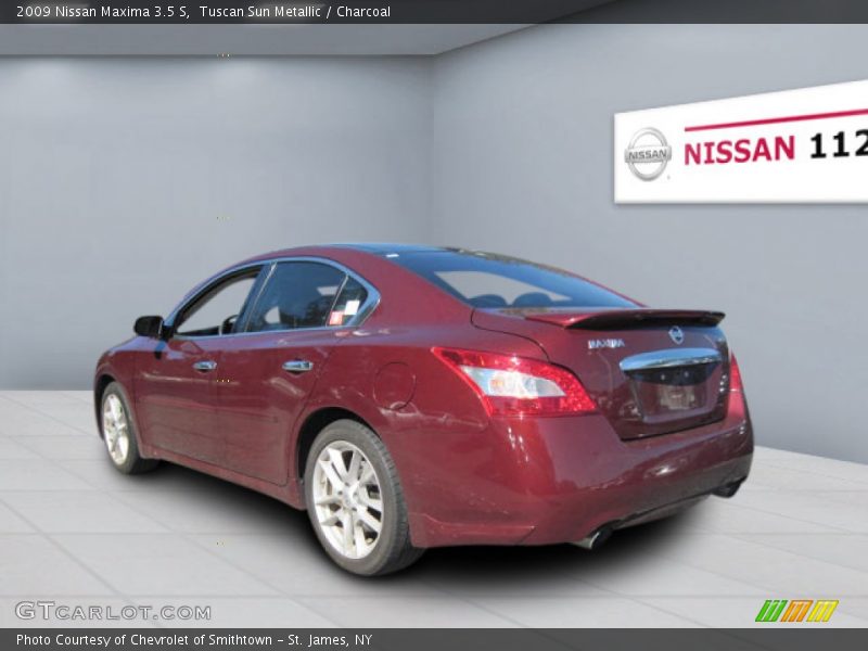 Tuscan Sun Metallic / Charcoal 2009 Nissan Maxima 3.5 S